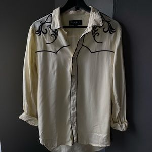 PacSun Viscose Shirt Button Up, SMALL